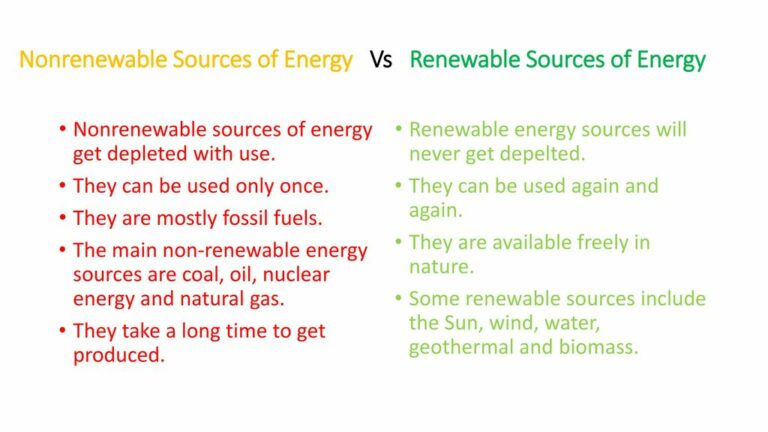 Why Are Renewable Sources Of Energy Better Than Nonrenewable Sources?